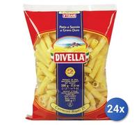 Multipack De 24 Divella Sémola 21 Canelones Rigados Gr 500