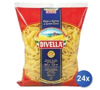 Multipack De 24 Divella Sémola 42 Mezze Penne Rigate Gr 500