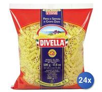 Multipack De 24 Divella Sémola 63 Paternoster Rigati Gr 500