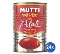 Multipack De 24 Latas De Tomate Pelado Mutti 400 Gr