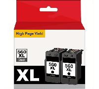Multipack de cartuchos 560 561 XL para Canon 560XL 561XL PG-560XL CL-561XL PG560XL CL561XL, cartuchos de impresora para TS5350 TS5351 TS7450 TS7451 TS5352 TS5353 ( + tricolor)