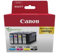Multipack de cartuchos de tinta Canon PGI-1500 BK/C/M/Y