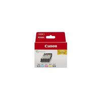 Multipack de tinta Canon - Cartuchos de tinta originales PGI-580/CLI-581 - Pack de 5 cartuchos (1 negro, 1 cian, 1 magenta, 1 amarillo y 1 negro de oficina)