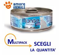 Multipack Monge Gato Natural - Atún Del Atlántico 80 Gramos - Para Gatos