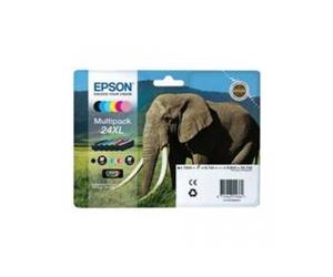 Multipack tinta epson t243840 6 colores 24xl expresion photo xp-950/ elefante (C13T24384011)