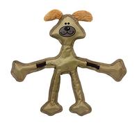 Multipet 43322-1 Skele-Ropes - Juguete de Animales, Perro, 15 Pulgadas, marrón