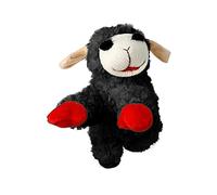 Multipet Black Lamb Chop, Juguete de Peluche chirriante de 10.5 Pulgadas con Licencia Oficial