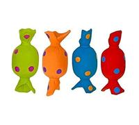 Multipet Color de caramelo de látex: paquete surtido de 4