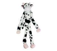 multipet de Swingin Slevin XXL Oversized 76,2 Spotted Vaca con Perro de Peluche Juguete