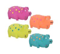 Multipet Globlet Pig Juguete para Perros de látex con Lunares de 22.86 cm