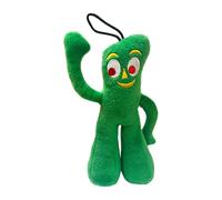 Multipet Juguete de peluche pequeño para perros con chirriador, juguete de peluche pequeño para perro, verde, 6 pulgadas, con licencia oficial (6 pulgadas, gomita de peluche)