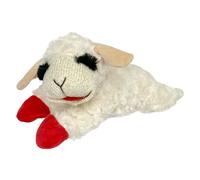 Multipet Lamb Chop Juguete de Peluche para Perro, 26.67 cms, Blanco