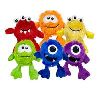Multipet Minipet - Juguete de peluche para perros de monstruos de 5 pulgadas, surtido