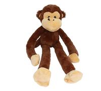 Multipet Swingin Safari Monkey - Juguete de Peluche Grande de 45,9 cm con Brazos y piernas Extra Largos con chirriadores