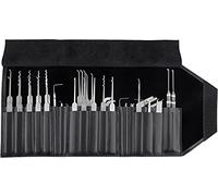 MULTIPICK ELITE 39 Set profesional de ganzúas - [39 Piezas | 0,4 + 0,6 mm] Made in Germany - Ganzua Lockpicking - Kit cerrajero para abrir puertas - Herramienta - Accesorios cerraduras - Lockpick