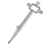 MULTIPICK Llave universal [Hecho en Alemania] Topolino - llave maestra - llave de obra - llave de arquitecto - juego de llaves de construcción - llaves universales - herramienta multifunción
