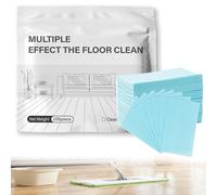 Multiple Effect The Floor Clean, Floor Cleaner Tablets for Hardwood Tile Laminate Floors, Quick Dissolving Mop Cleaner with Fresh Scent, (100 PCS, Floral scent) (Blue)