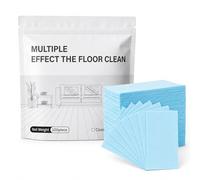 Multiple Effect The Floor Clean, Floor Cleaning Tablets for Daily Mopping, Dissolvable Floor Cleaner Tablets for Tile, Laminate & Sealed Hardwood (Blue Camellia,100PC)