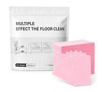 Multiple Effect The Floor Clean, Floor Cleaning Tablets for Daily Mopping, Dissolvable Floor Cleaner Tablets for Tile, Laminate & Sealed Hardwood (Pink Peach Scent,100PC)