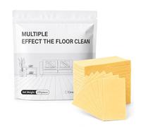 Multiple Effect The Floor Clean, Floor Cleaning Tablets for Daily Mopping, Dissolvable Floor Cleaner Tablets for Tile, Laminate & Sealed Hardwood (Yellow Osmanthus,100PC)