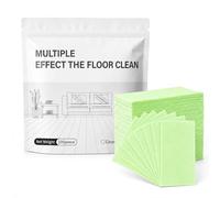 Multiple Effect The Floor Clean, Floor Cleaning Tablets for Daily Mopping, Dissolvable Floor Cleaner Tablets for Tile, Laminate & Sealed Hardwood (Green Gardenia,100PC)