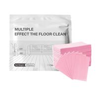 Multiple Effect The Floor Clean, Multi-Surface Floor Cleaning Tablets for Hardwood Tile Laminate Marble Floors (Pink)