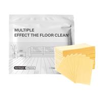 Multiple Effect The Floor Clean, Multi-Surface Floor Cleaning Tablets for Hardwood Tile Laminate Marble Floors (Yellow)