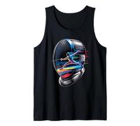 Multiple Exposure Art Esgrima Espada Esgrimista Esgrimistas Camiseta sin Mangas
