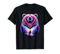 Multiple Exposure Art Oso Osos Camiseta