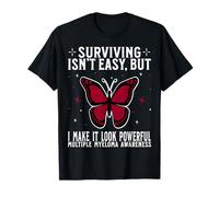 Multiple Myeloma Awareness Survivor Blood Cancer Awareness Camiseta
