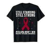 Multiple Myeloma Awareness Warrior Blood Cancer Awareness Camiseta