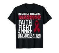 Multiple Myeloma Awareness Warrior Multiple Myeloma Cancer Camiseta