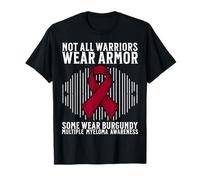 Multiple Myeloma Awareness Warrior Multiple Myeloma Cancer Camiseta