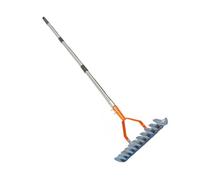 Multiple Terrain Yard Detachable Rakes Detachable Design For Fallen Leaves Tight Spaces Ergonomic Grip Gardening Tool Durable Metal Thatch Rakes