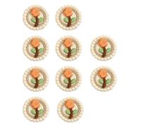 Múltiples estilos de cuello cosido a mano, patrón único de cerezas, apliques de durabilidad para decoración de vestidos, trajes de boda, parches de costura y manualidades