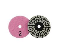 Múltiples Superficies 80 Mm 100 Mm Diamantina Seca Almohadillas De Pulido Para Almohadilla Resina Seca Hormigón Pesado Hormigón Mármol Para Piedra Sinterizada
