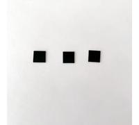 Múltiples tamaños HWB850 Pase Largo IR Filtrar Rg850 Corte de luz Visible 850nm Ultravioleta transmisión de Vidrio Negro (Specification : 2pcs 10x10x1.0mm)