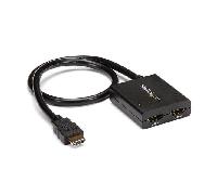 StarTech.com - Multiplicador de Vídeo HDMI de 2 Puertos - Splitter HDMI 4k 30Hz de 2x1 Alimentado por USB