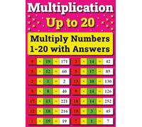 Multiplication Up to 20: Multiply Numbers 1-20 with Answers