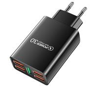 Multiport-Ladegerät, Multi-Port-USB-Ladestation - 5-Port-Wandladegerät - Multiport-Station, Wandladestecker, schneller Wandstecker für Elektronik, Laptop, Reisen, Telefon