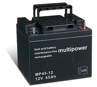 Multipower MP45-12 Batería acumuladora de plomo ácido 12V 45Ah estándar