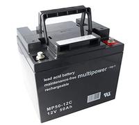 Multipower MP50-12C Baterías acumuladoras de plomo ácido resistente a los ciclos