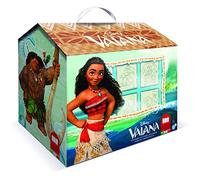 Multiprint Casita 7 Sellos para Niños Disney Oceania, 100% Made in Italy, Set Sellos Niños Persolanizados, en Madera y Caucho Natural, Tinta Lavable no Tóxica, Idea de Regalo, Art.09911