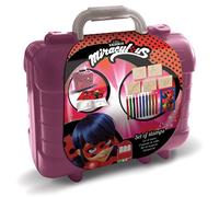 Multiprint Tales of Ladybug & Cat Noir Miraculous Juego de Sellos para Colorear y Dibujar, Set da 81 pezzi (42965)