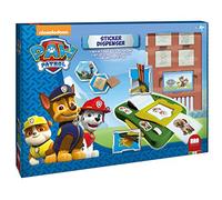 Multiprint Máquina crea Pegatinas Paw Patrol Boy, Made in Italy, 7 Sellos, Álbum con Marcadores, Set Sellos Niños Persolanizados, en Madera y Caucho Natural, Tinta Lavable no Tóxica, Idea de Regalo, art.08903