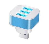 Multipuerto USB: divisor multipuerto 3,1 x 3,1 x 3,5 cm | Adaptador divisor, accesorio concentrador expansor USB de 3 puertos Carga y transferencia fáciles, adecuado para viajes, hogar, y