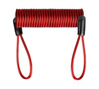 Multipurpose Cable Lock - Safety Lock | 120 cm Security Coil with Anti Theft Alert, Steel Wire Material Reminder Rope, Reminder Cord, Long Coil Cable for Motorbike