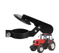 Multipurpose Carbon Steel Rain Flap - Black Wear-Resistant Exhaust Cover, User Friendly Weather Flap For Prevents Rain & Moisture