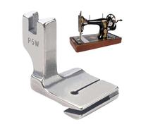 Multipurpose Fabric Folding: By securely gripping the fabric, this piping sewing machine presser foot quickly and easily creates neat curls and folds, making it an ideal tool for a variety of crimping
