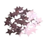 Multipurpose Reflective Star Paper Streame Ornament Portable Craft Supplies for Christmas Wedding Party Decorations Glitters Star Banners